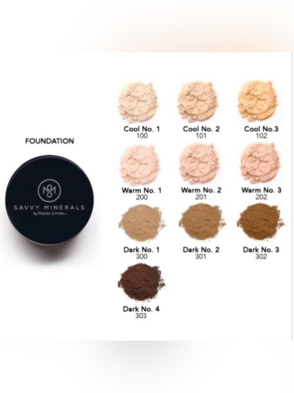 Savvy Mineral Warm 1 Foundation Powder New Sealed - Picture 5 of 7